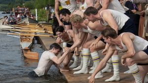 The Boys in the Boat's poster