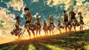 Attack on Titan: Crimson Bow and Arrow's poster
