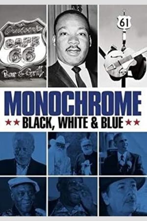 Monochrome: Black, White & Blue's poster