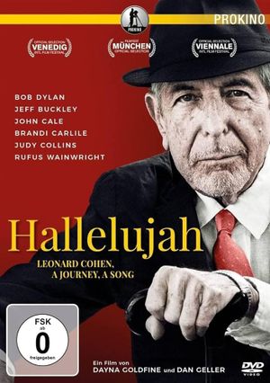 Leonard Cohen's Hallelujah's poster