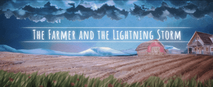 The Farmer and the Lightning Storm's poster