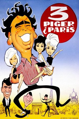 Tre piger i Paris's poster