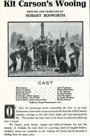 Kit Carson's Wooing's poster