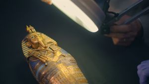 The True Story of King Tut's Tomb's poster