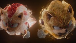 Sonic the Hedgehog 3's poster