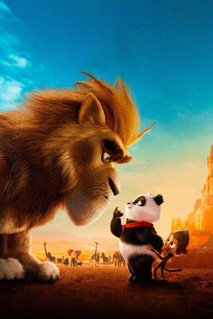 Panda Bear in Africa's poster