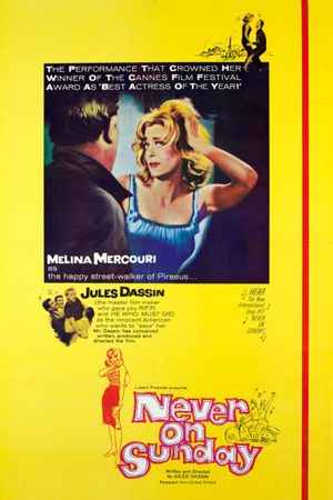 Never on Sunday's poster