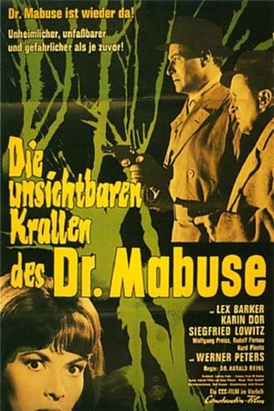 The Invisible Dr. Mabuse's poster
