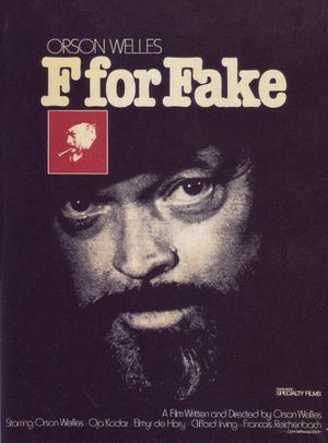 F for Fake's poster