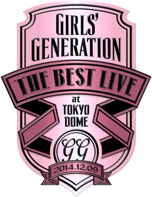 Girls' Generation THE BEST LIVE at TOKYO DOME's poster