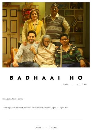 Badhaai Ho's poster