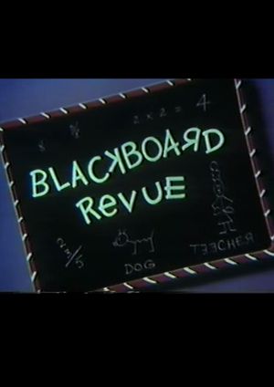Blackboard Revue's poster