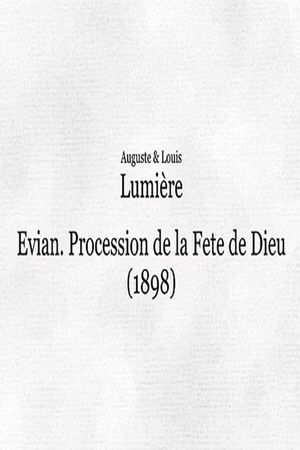 Evian : procession de la Fête-Dieu III's poster