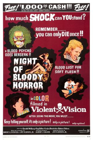 Night of Bloody Horror's poster