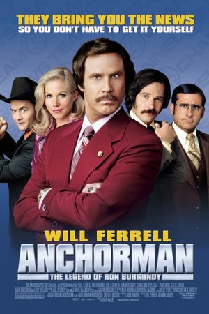 Anchorman: The Legend of Ron Burgundy's poster