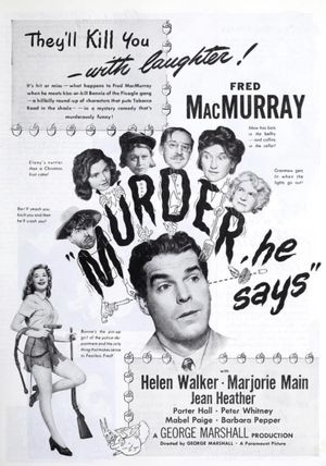Murder, He Says's poster