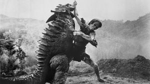 Frankenstein vs. Baragon's poster