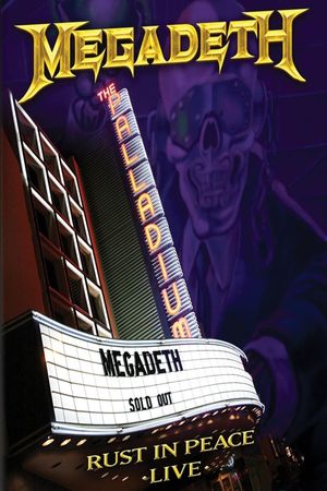 Megadeth - Rust in Peace Live's poster