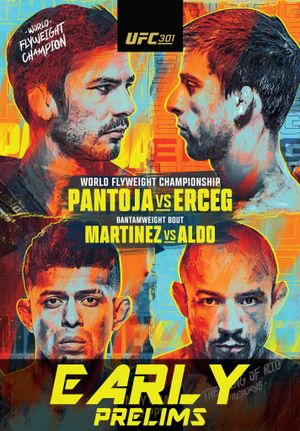 UFC 301: Pantoja vs. Erceg's poster