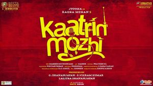 Kaatrin Mozhi's poster