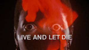 Live and Let Die's poster