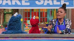 Cookie Monster's Bake Sale: Back to School's poster