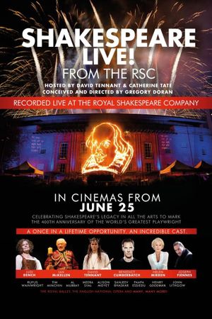 Shakespeare Live! From the RSC's poster image