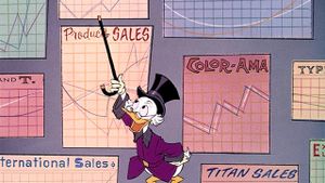 Scrooge McDuck and Money's poster