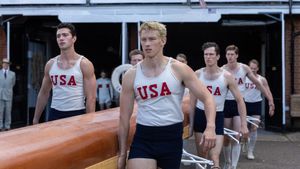 The Boys in the Boat's poster