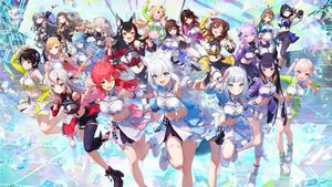 hololive 6th fes. Color Rise Harmony Day 2 hololive Stage 3's poster