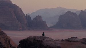 A Cross in the Desert's poster