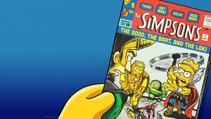 The Simpsons: The Good, the Bart, and the Loki's poster
