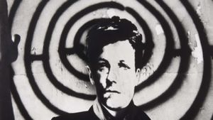 Arthur Rimbaud in New York's poster