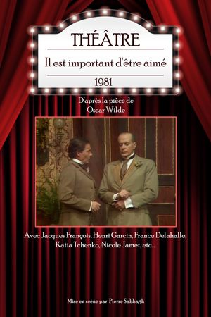 Il est important d'être aimé's poster image