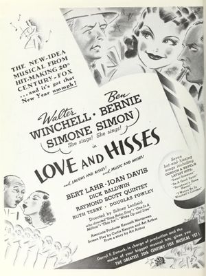 Love and Hisses's poster