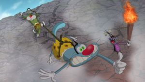 Oggy and the Cockroaches's poster
