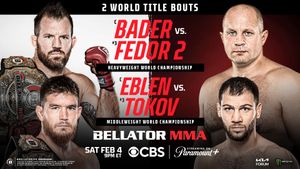 Bellator 290: Bader vs. Fedor 2's poster