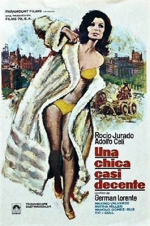 Una chica casi decente's poster