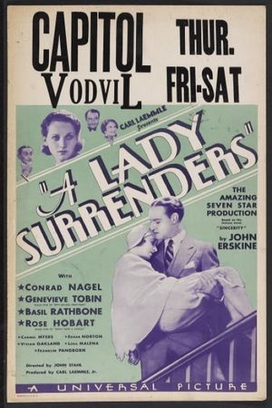 A Lady Surrenders's poster
