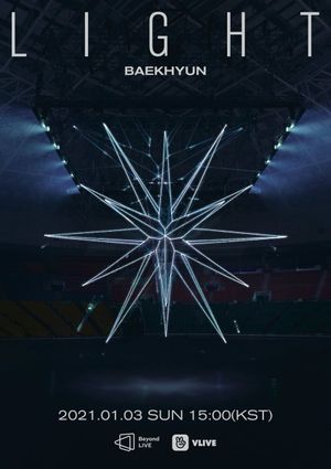BAEKHYUN : LIGHT's poster