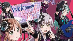Roselia 1st Live「Rosenlied」's poster