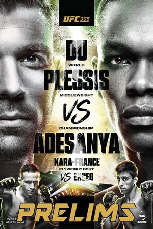 UFC 305: du Plessis vs. Adesanya's poster