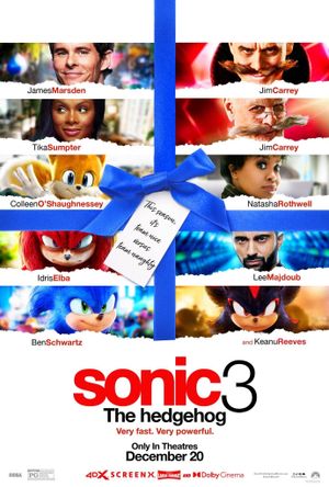 Sonic the Hedgehog 3's poster
