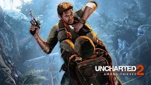 Uncharted 2: Among Thieves's poster