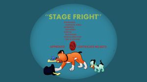 Stage Fright's poster