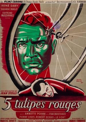 Cinq tulipes rouges's poster