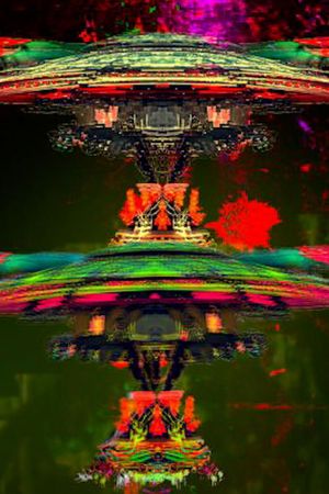 Space Invaders: the ship Karnak's poster