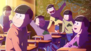 Osomatsusan the Movie's poster