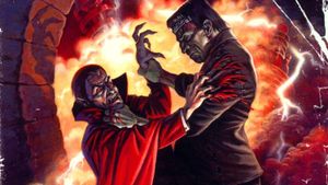 Dracula vs. Frankenstein's poster