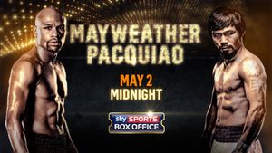 Mayweather vs. Pacquiao's poster